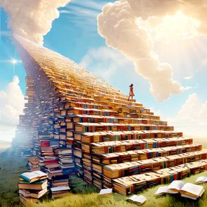 Ph.D leaving academia ai generated image